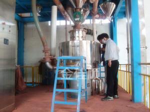 立式氣流篩使用現(xiàn)場！